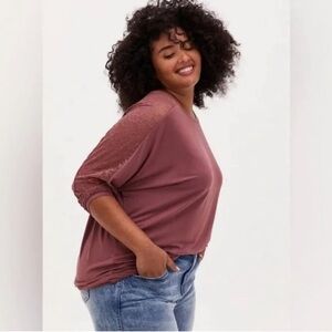 Torrid super soft knit dolman sleeve top size 3XL